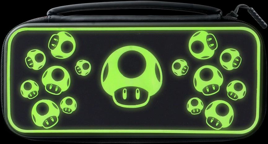 PDP 1-Up Glow In The Dark Nintendo Switch dėklas