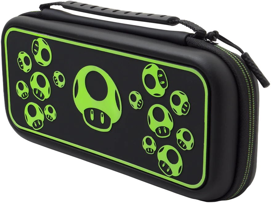 PDP 1-Up Glow In The Dark Nintendo Switch dėklas