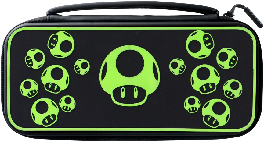 PDP 1-Up Glow In The Dark Nintendo Switch dėklas