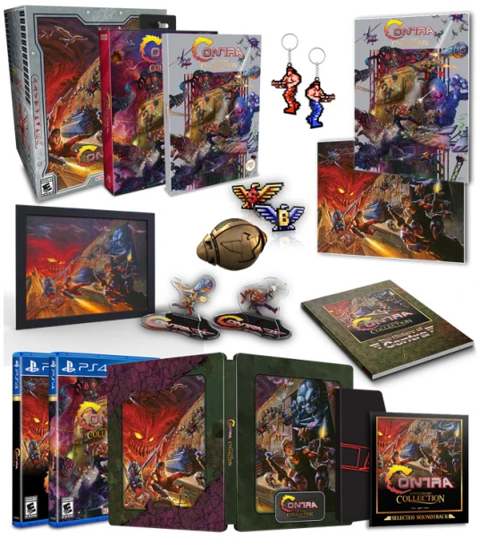 „Contra Anniversary Collection Ultimate Edition“ (riboto leidimo žaidimai) – „PlayStation 4“