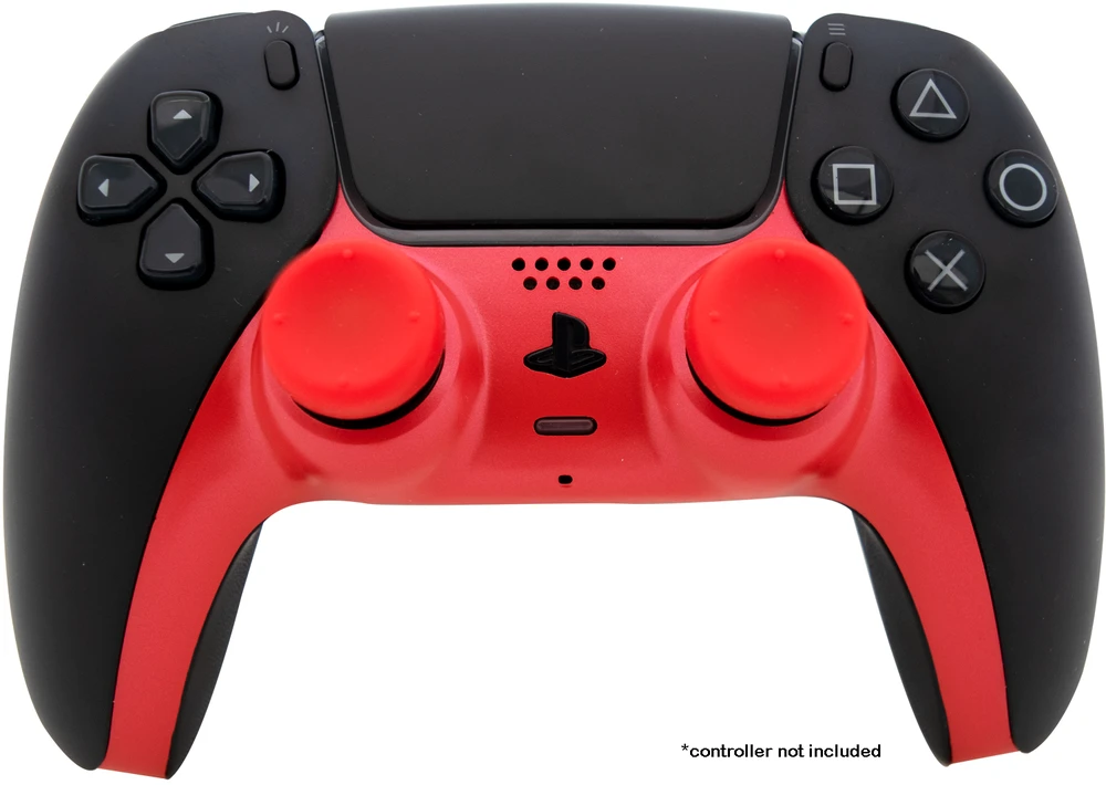 Controller Valdiklio stiliaus rinkiniai – priekinė dalis ir nykščio rankenos x 4 (balta dėžutė)