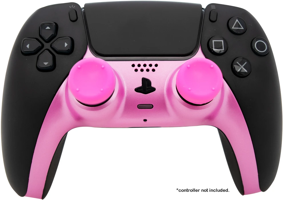 Controller Valdiklio stiliaus rinkiniai – priekinė dalis ir nykščio rankenos x 4 (balta dėžutė)