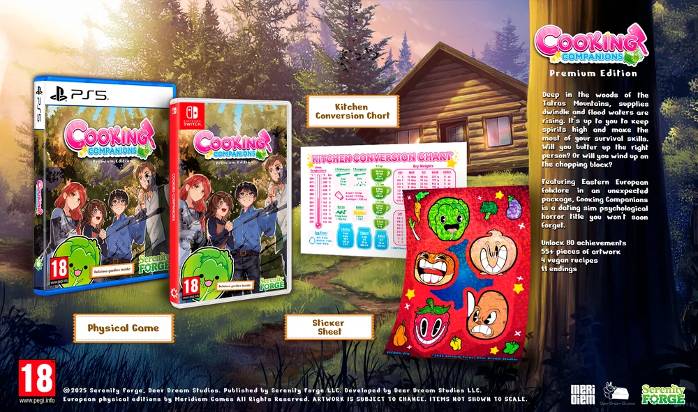 Meridiem Games „Cooking Companions“ (premium leidimas) – „Nintendo Switch“