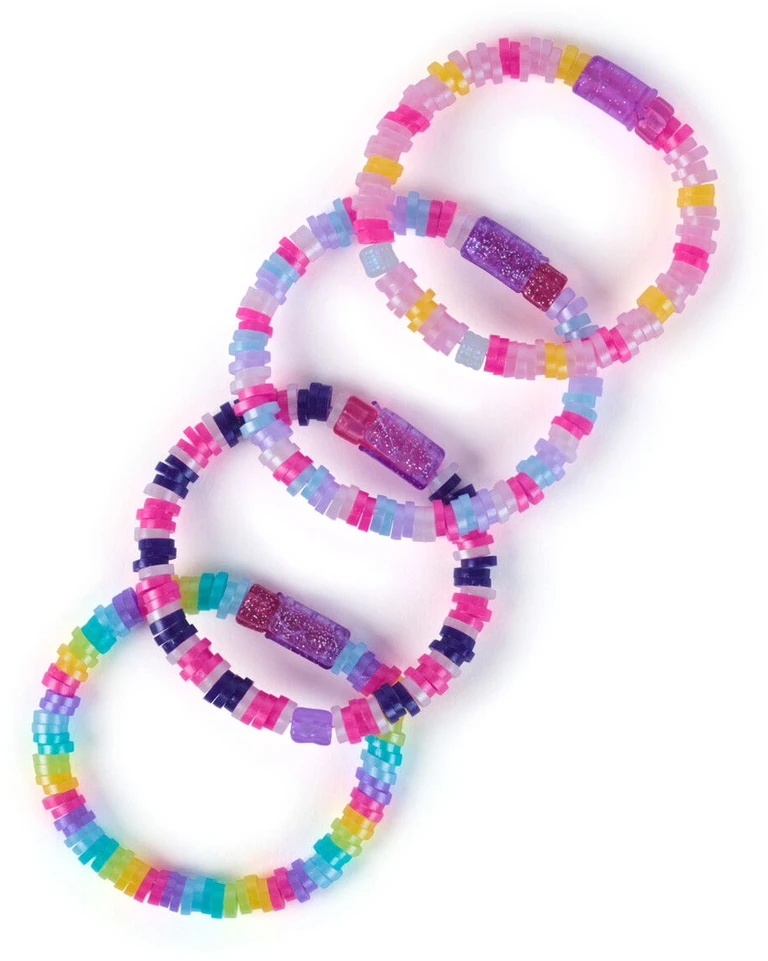 Cool Maker COOL ŠAUNUS! Papildymo paketas „Stack´d Heishi Bracelet Studio“