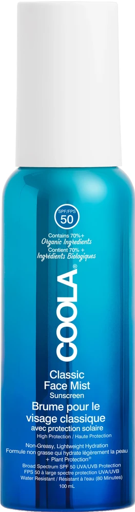 Coola Classic Face Mist Apsauginis kremas nuo saulės Spf50, 100 ml