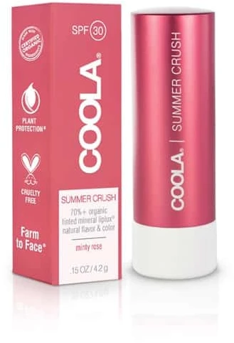 Coola - Mineralinis Liplux SPF 30 vasaros džiaugsmas