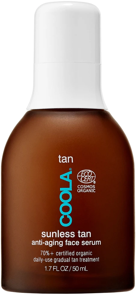 Coola - Organic Sunless Tan veido serumas nuo senėjimo 50 ml