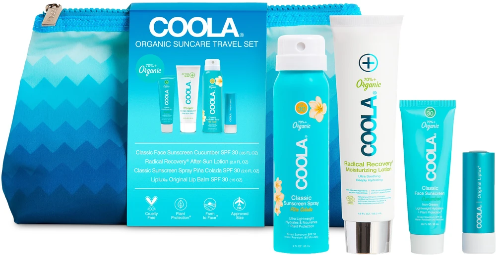 „Coola“ – „Signature“ 4 dalių kelioninis rinkinys – kelioninio dydžio