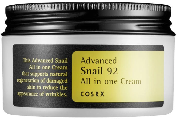 Cosrx Advanced Snail 92 All In One Veido kremas su sraigių mucinu, 100 g