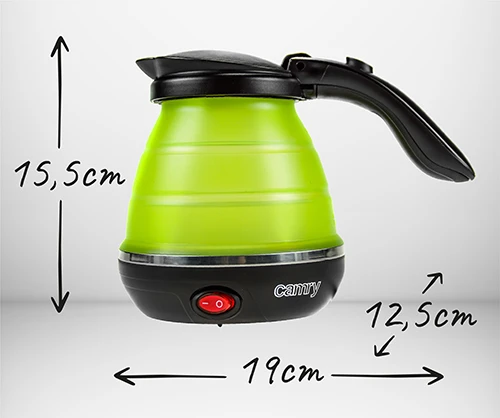 Camry | Travel Virdulys | CR 1265 | Electric | 750 W | 0.5 L | Plastic | Žalias