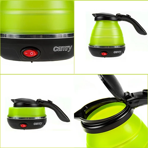 Camry | Travel Virdulys | CR 1265 | Electric | 750 W | 0.5 L | Plastic | Žalias