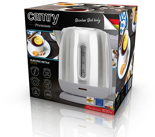 Camry | Virdulys | CR 1278 | Standard | 1630 W | 1.2 L | Nerūdijantis plienas | 360° rotational base | Nerūdijantis plienas