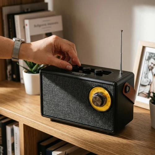 Camry | Speaker with radio | CR 1902 B | Juodas | Belaidė jungtis