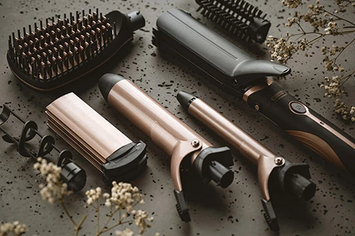 Camry | Hair Styler | CR 2024 | 1200 W | Juodas/Rose auksinis