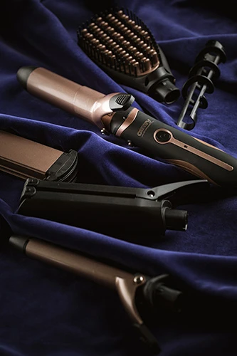 Camry | Hair Styler | CR 2024 | 1200 W | Juodas/Rose auksinis