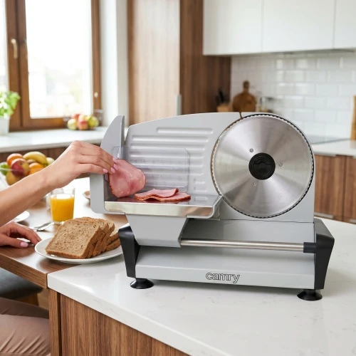 Camry | Food slicers | CR 4702 | Nerūdijantis plienas | 200 W | 190 mm