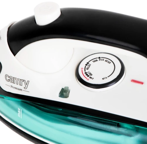 Camry | CR 5024 | Steam Travel iron | 840 W | Vanduo tank capacity 40 ml | Baltas/žalias/juodas