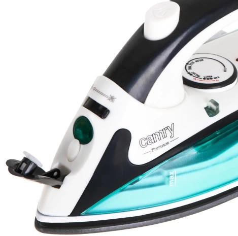 Camry | CR 5024 | Steam Travel iron | 840 W | Vanduo tank capacity 40 ml | Baltas/žalias/juodas