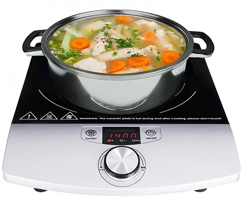 Kaitlentė Camry Cooker Indukcija | CR 6515 | Degiklių / virimo zonų skaičius 1 | Juodas/Sidabrinis | Indukcija