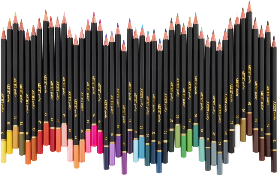 „Craft Sensations“ – 46 vnt. spalvinimo pieštukų (CR0500)