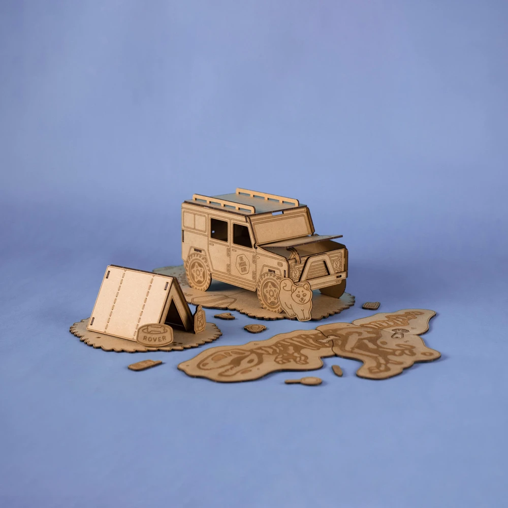 CrateIT - Dinozauras - Rover's Expedition (CR-C1126)