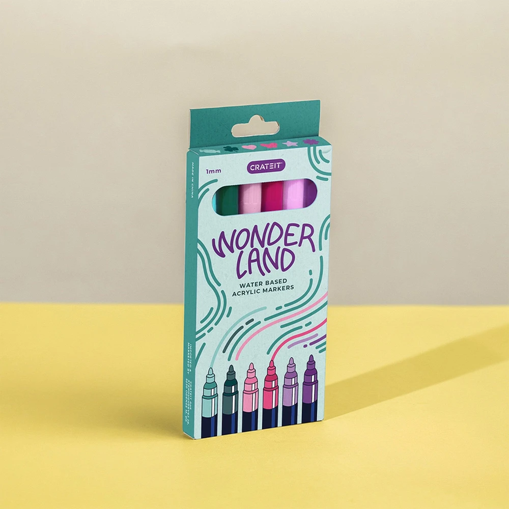CrateIT - „Wonderland Makers“ 1 mm – 6 vnt. (CR-T1135)