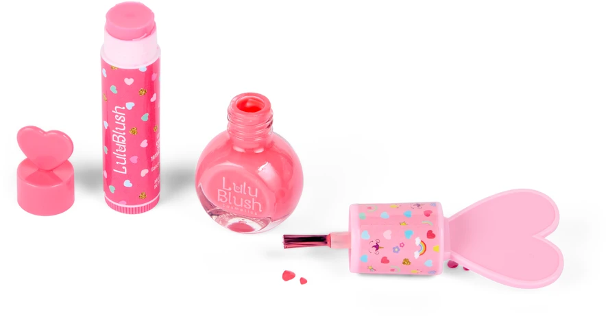 „Create It!“ – skaidrus „Lulu Blush“ makiažo dėklas (84952)