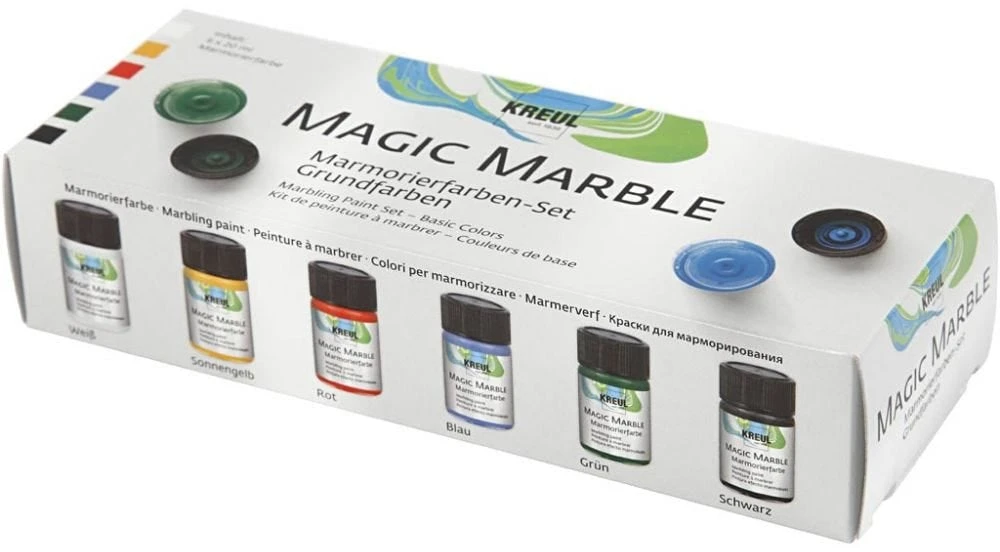 „Creativ Company“ – marmuriniai dažai „Magic Marble“ (30199)