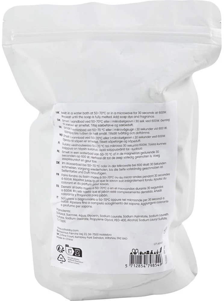 Creativ Company - Muilo pagrindas, granulės, 500g / 1 pakuotė (700270)