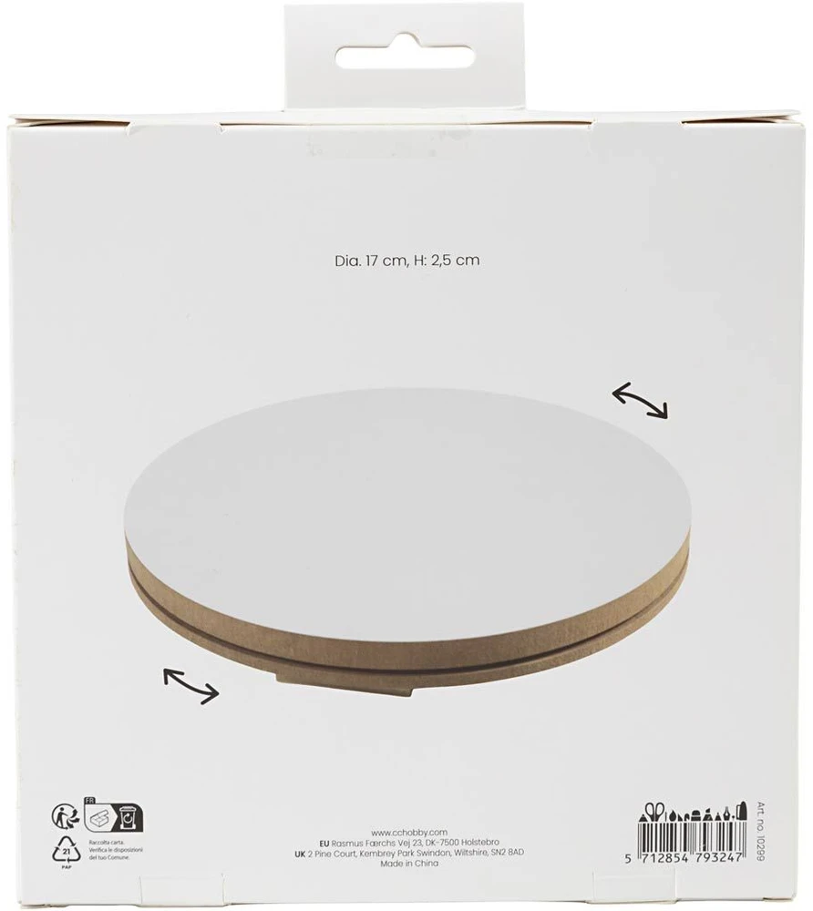„Creativ Company“ – verpimo ratelis – aukštis: 2,5 cm – skersmuo: 17 cm (10299)