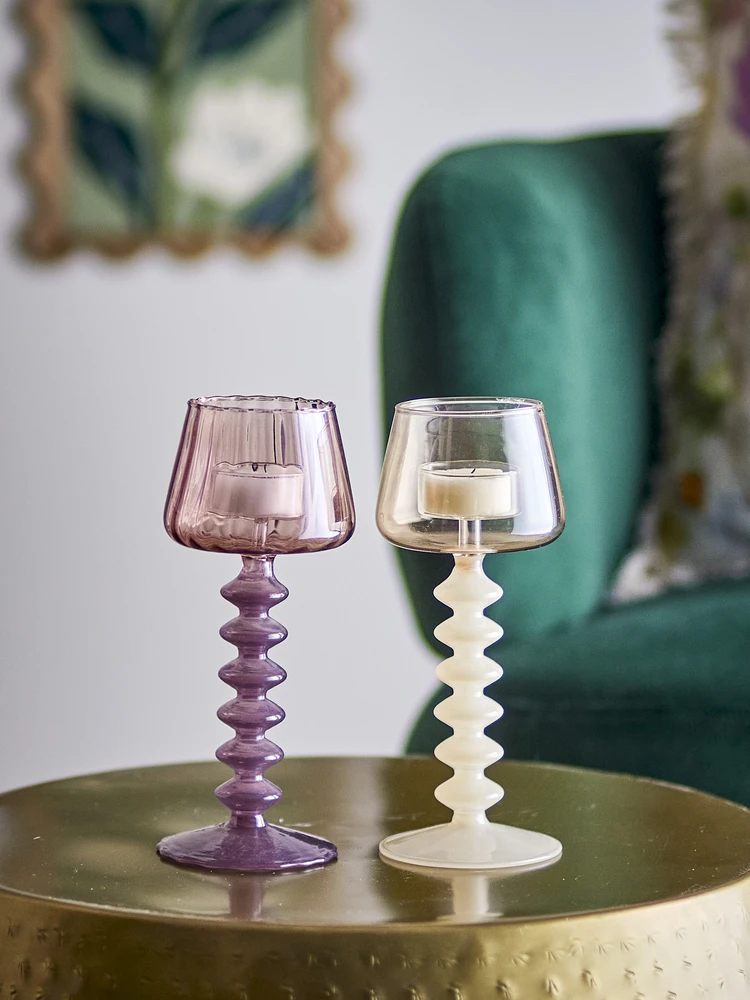 Creative Collection Kūrybinė kolekcija - „Daze“ baldakimas - rožinis - stiklas