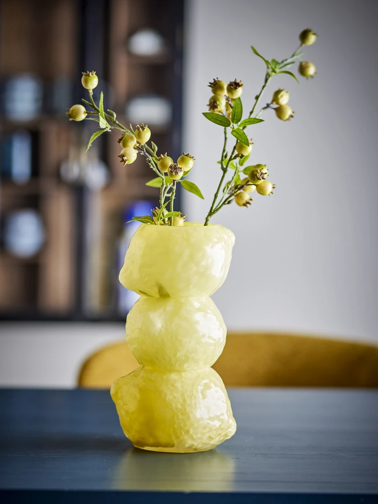 „Creative Collection“ – „Limone“ vaza – geltona – stiklas