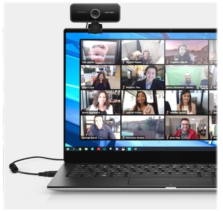 Creative internetinė kamera Sync 1080pV2 juodos spalvos