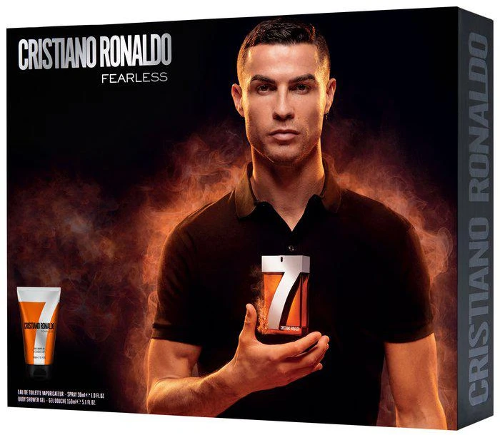 Cristiano Ronaldo CR7 Fearless rinkinys vyrams (EDT, 30 ml + dušo želė, 150 ml)