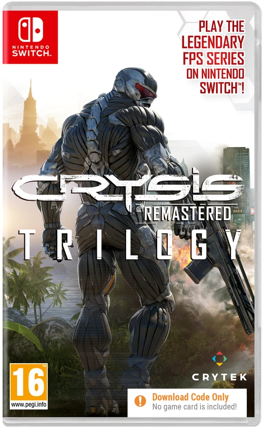 Crytek „Crysis Remastered“ trilogija (kodas dėžutėje) – „Nintendo Switch“
