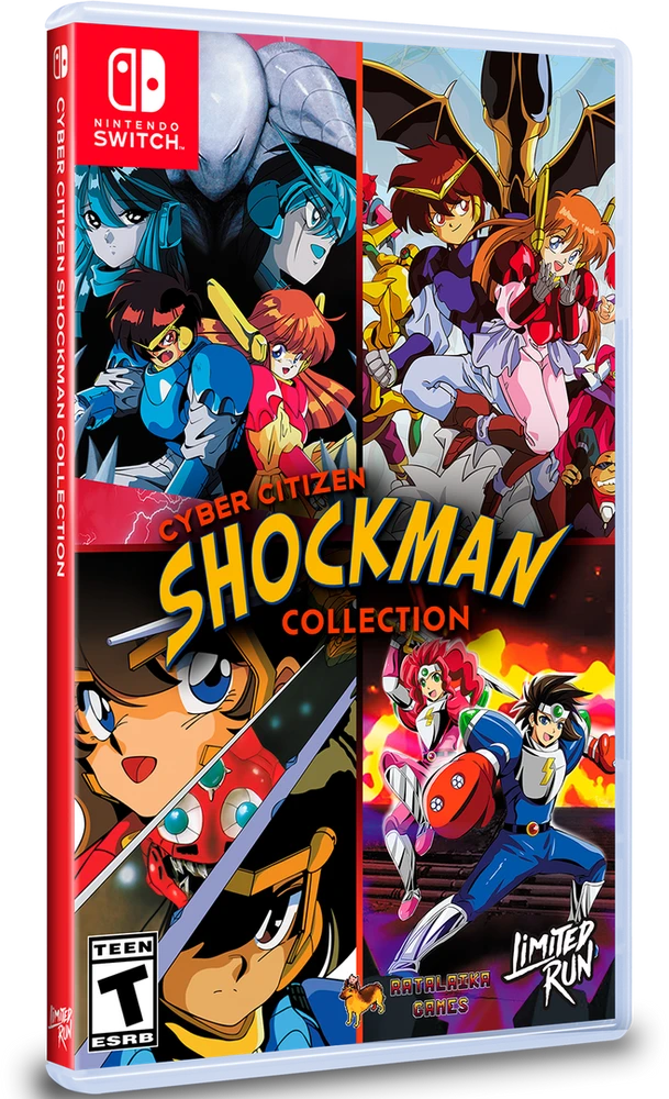 „Cyber Citizen Shockman“ kolekcija – „Nintendo Switch“