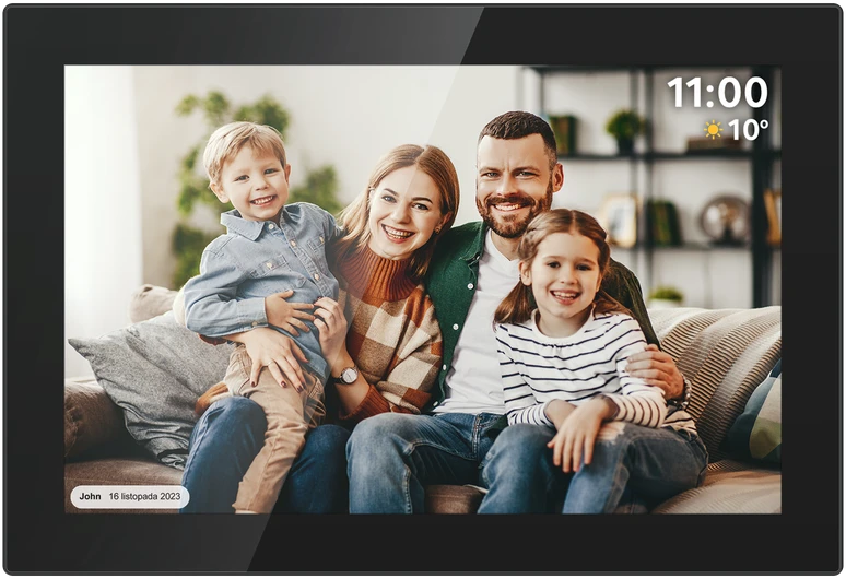 Kruger & Matz skaitmeninis nuotraukų rėmelis FRAMEO Wi-Fi 10.1"
