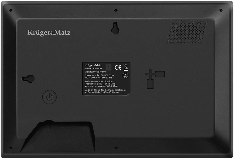 Kruger & Matz skaitmeninis nuotraukų rėmelis FRAMEO Wi-Fi 10.1" veidrodis