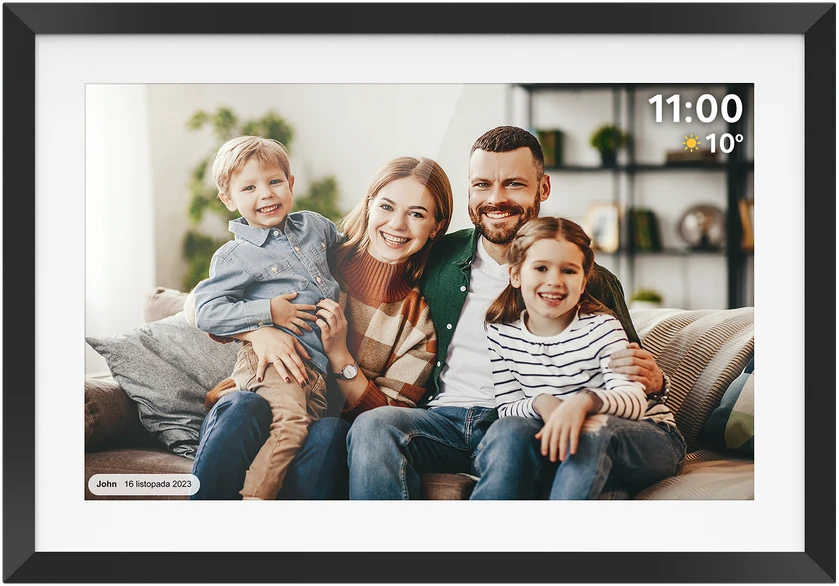 Nuotraukų rėmelis Kruger & Matz KRUGER&MATZ DIGITAL PHOTO FRAME KM1103 AMBILIGHT