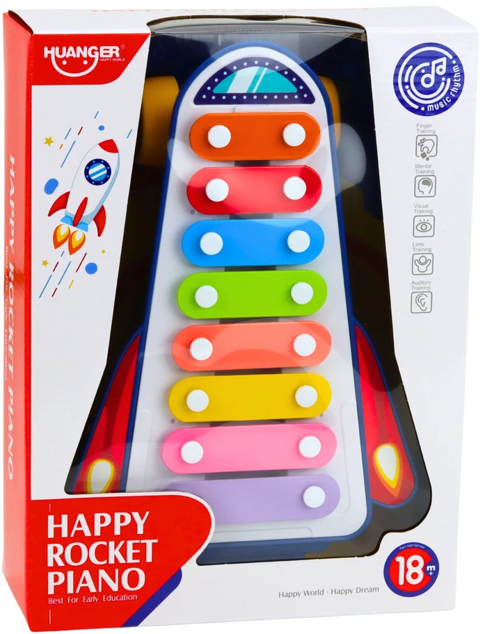 Lean Toys Ksilofonas mėlynas