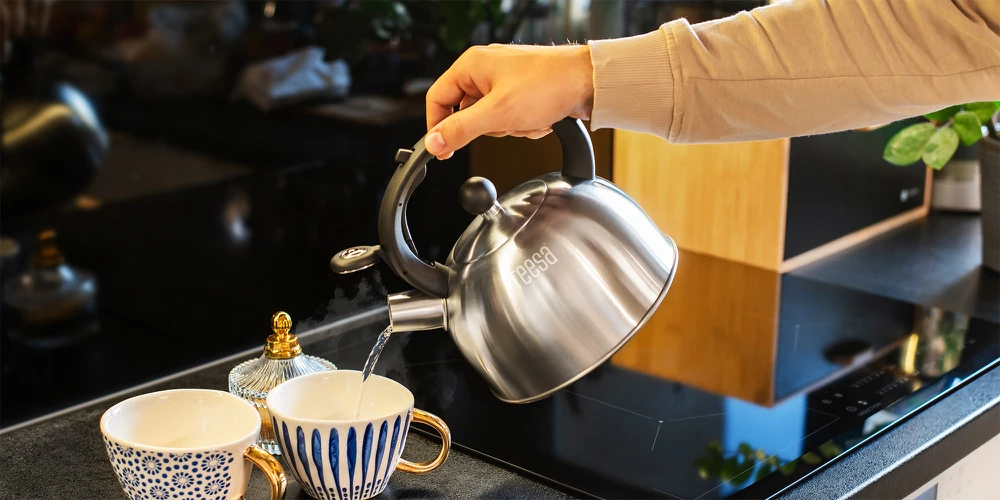 Teesa Virdulys, Nerūdijančio plieno virdulys su švilpuku, 2 l