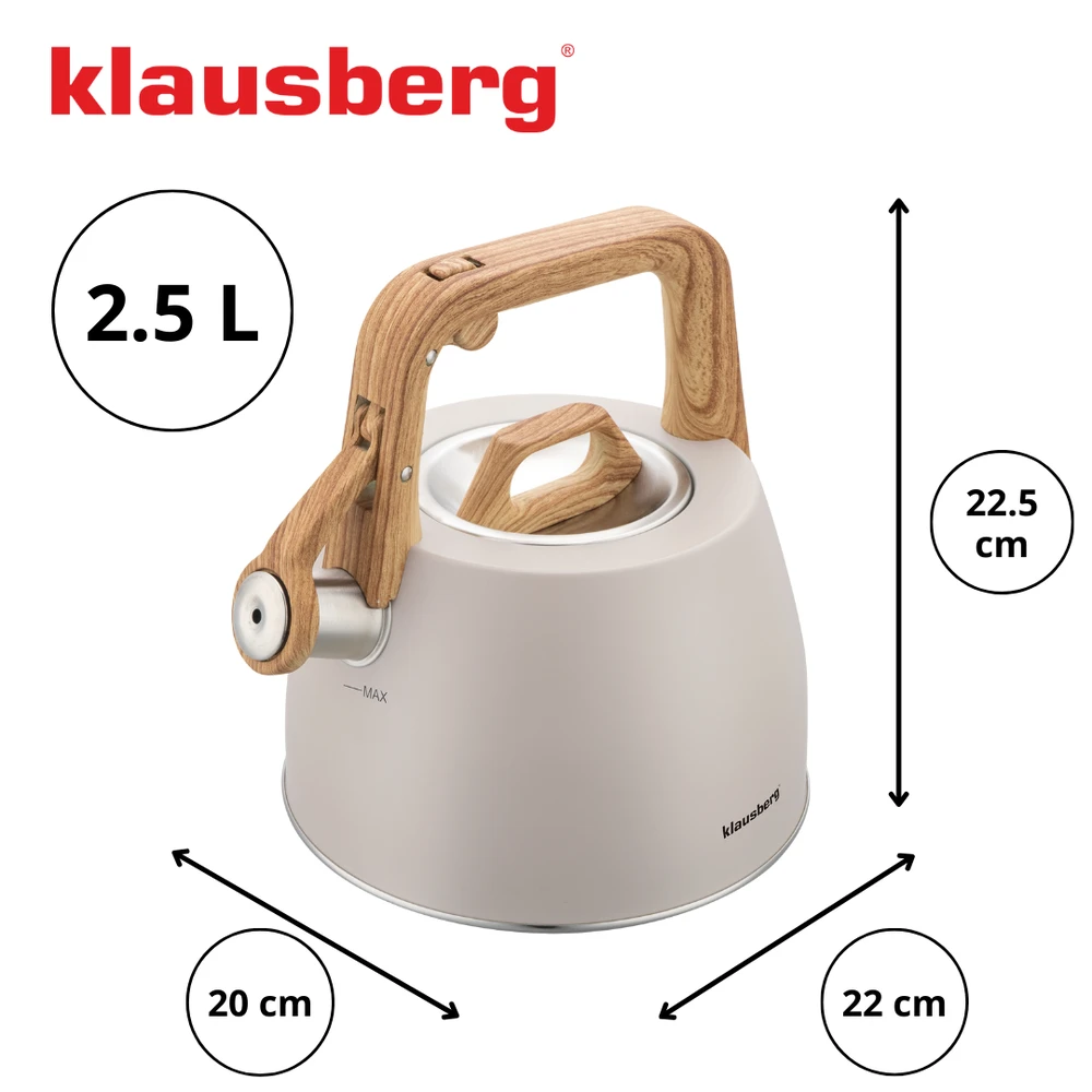 Virdulys tradicinis 2,5 l, morenginis Klausberg