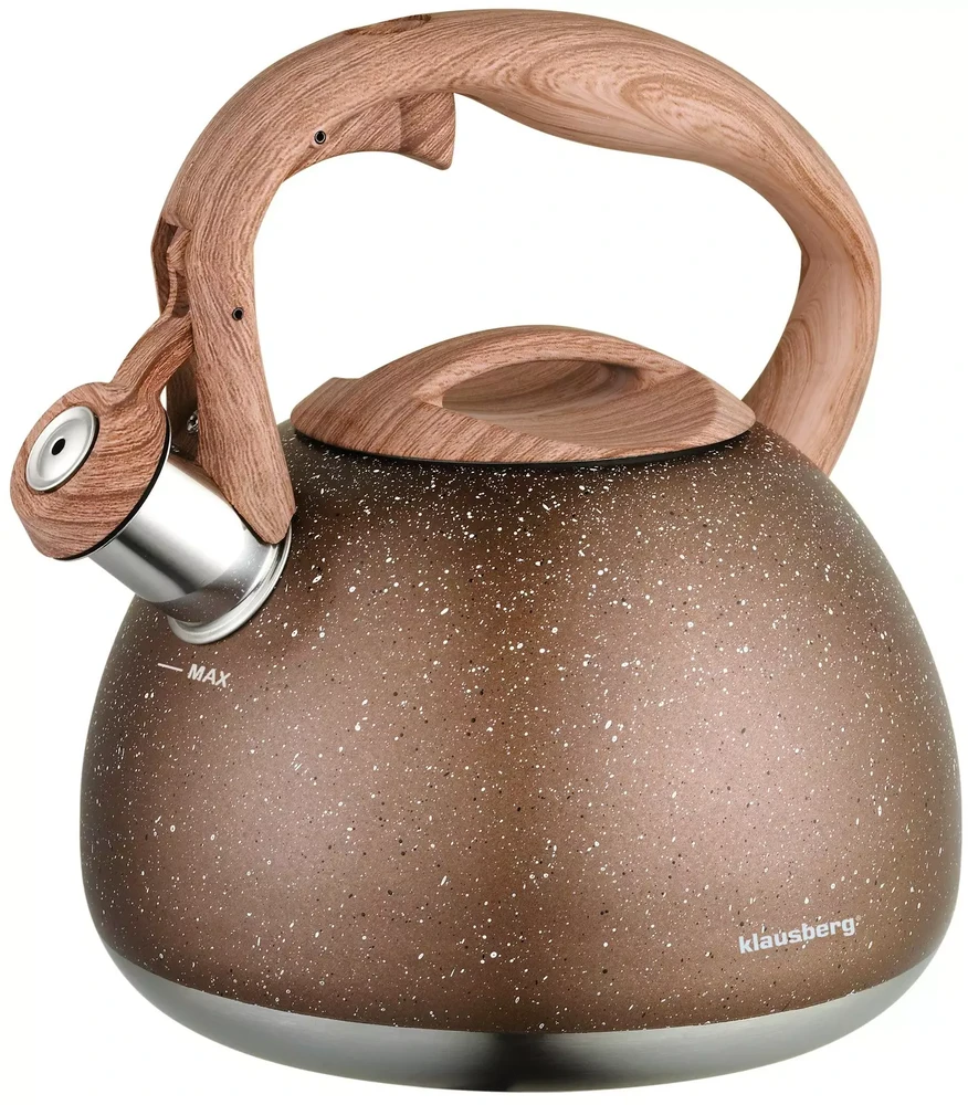 Virdulys, Tradicinis virdulys 2,8 l, rudas marmuras, Klausberg
