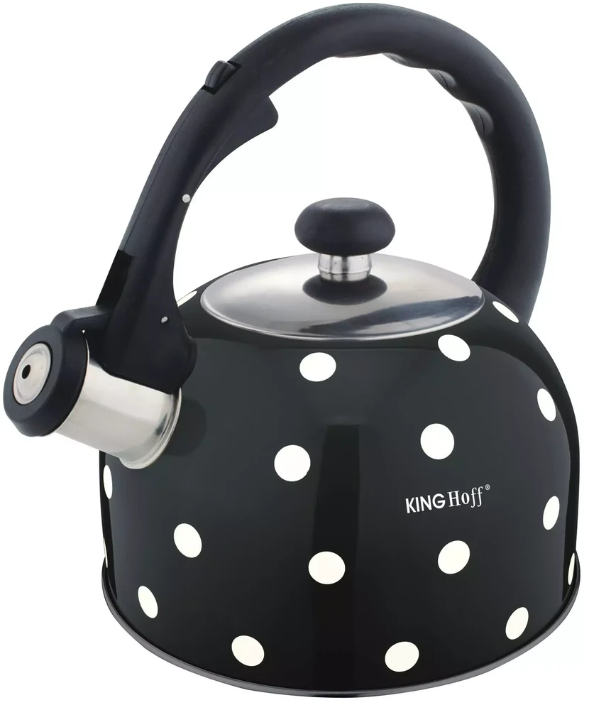 King Hoff Virdulys, Tradicinis virdulys, plieno, 2,6 l, taškuotas „Kinghoff“
