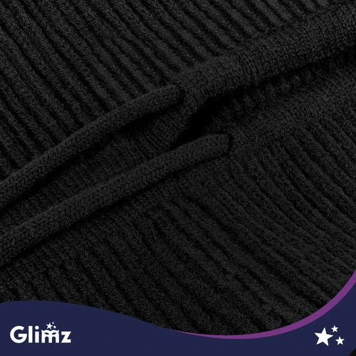 Winter hat/hood - juodas Glimz