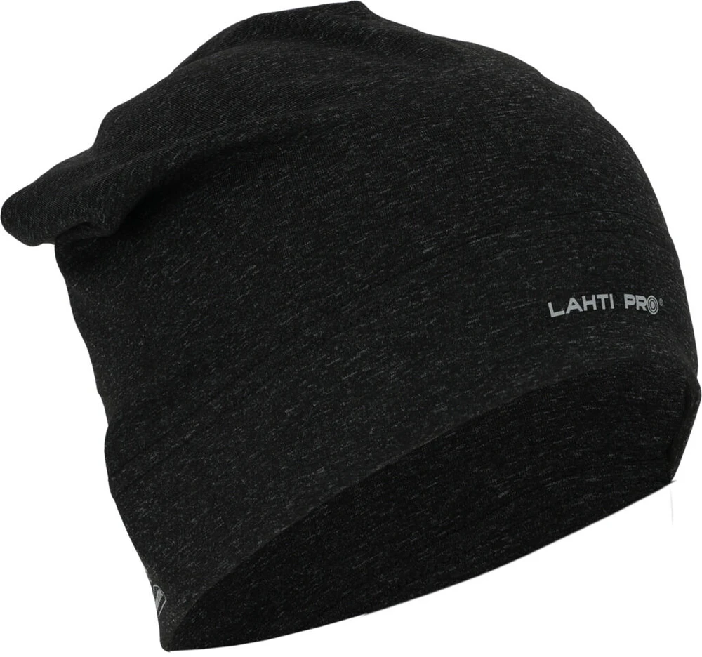 Lahti Pro Czapka Termoaktyvi kepurė „thermo active“ juodo melanžo spalvos, Lahti