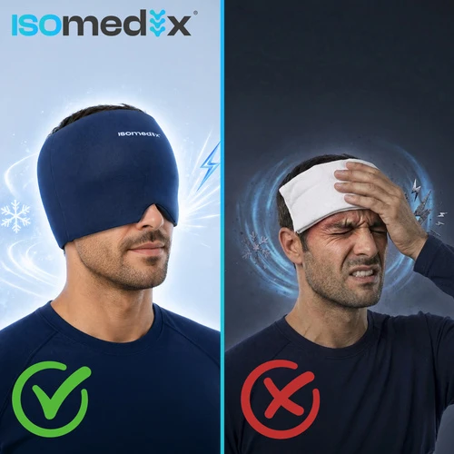 Isomedix vėsinamasis ir šildantis gelio dangtelis