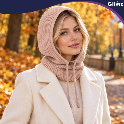 Winter scarf - beige Glimz