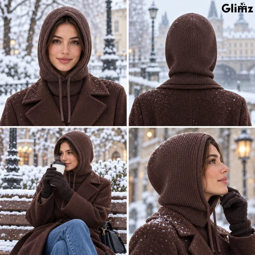 Winter scarf - ruda Glimz