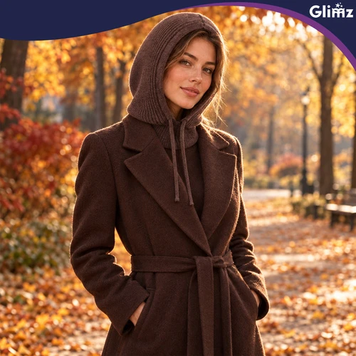 Winter scarf - ruda Glimz